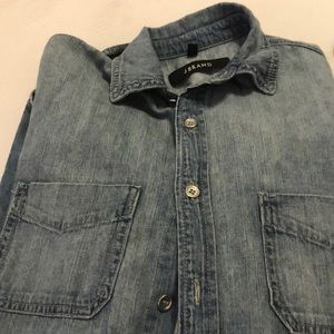 Chambray J Brand Tunic with pockets